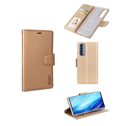 Hanman Mill Series Leather Wallet Flip Compatible with OPPO A72 2020 Case