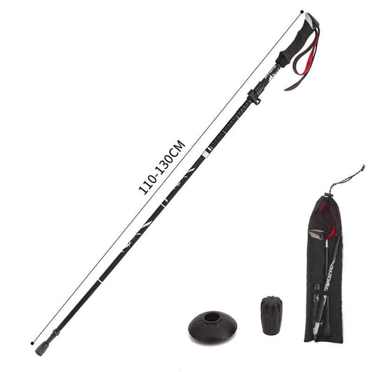Aluminum Alloy Folding Ultralight Trekking Poles HBXK1011