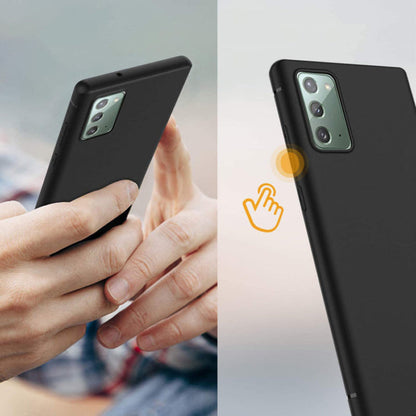 Frosted Series Matte Silicone TPU Compatible with Samsung Note 20 2020 Case