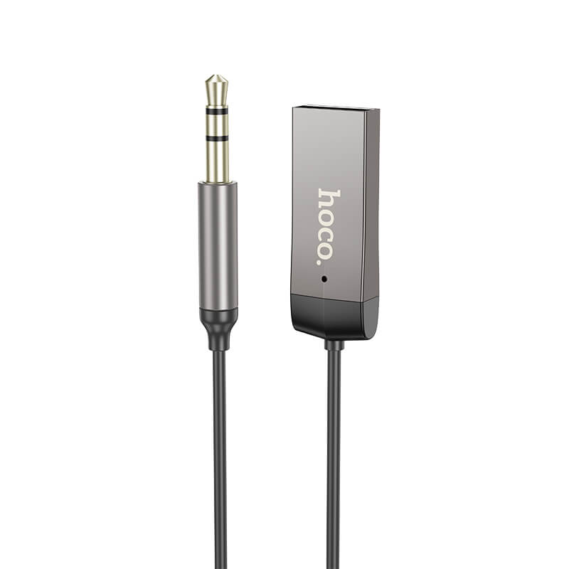 Hoco E78 Benefit In Car AUX Bluetooth Audio Receiver with Cable E78