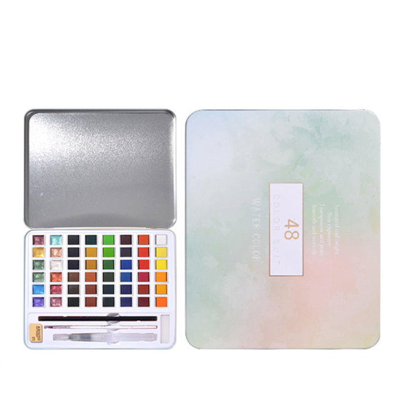 Water Colour Paint Sketchers' Pocket Box 48 pcs