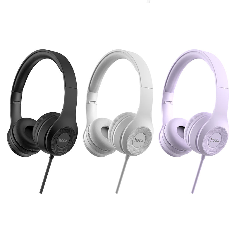 Hoco Graceful Charm Wired Headphone with Microphone W21