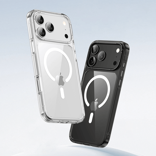 Aurora Magnetic Series Crystal Transparent Compatible with iPhone 17 Pro Max Case
