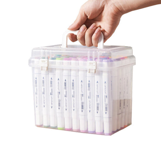 Twin Oily Markers 48 Colors Permanent Art Marker Pens for Coloring Drawing