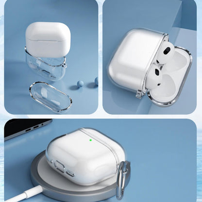 Cotetci Washable Crystal Clear Fall Resistant AirPods 4 Case