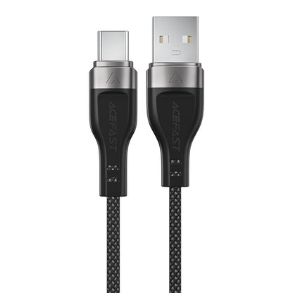 Acefast Braided Magnetic Storage Charging Cable USB-A to Type-C 3A 1.2m