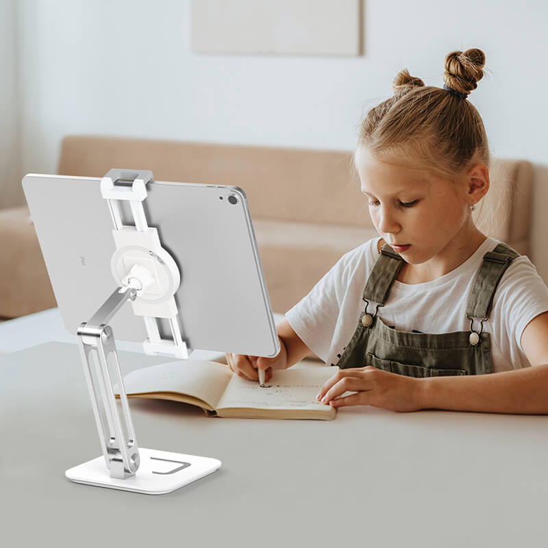 SAIJI Alu-alloy Foldable 360° Rotation Phone Tablet Holder P71