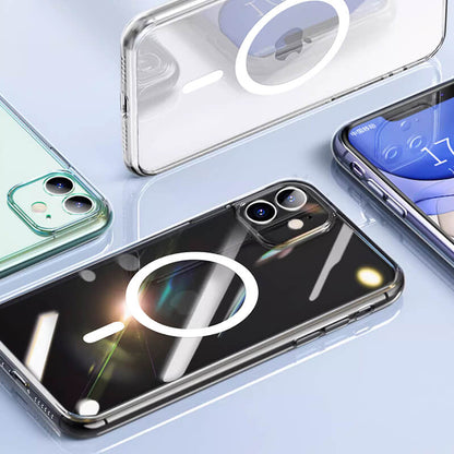 Crystal Magsafe Series Ultra-Thin Soft TPU Compatible with Samsung S25 Edge 2025 Case