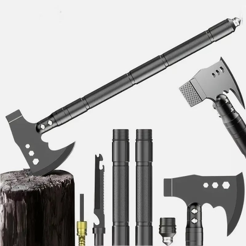 Camping Folding Portable Survival Hatchet Multi-Tool with Hammer