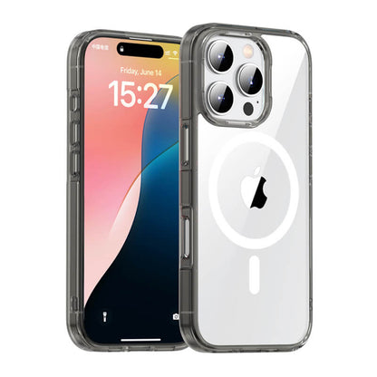 Aurora Series Crystal Transparent Magnetic Compatible with Samsung Galaxy S24 Plus 2024 Case