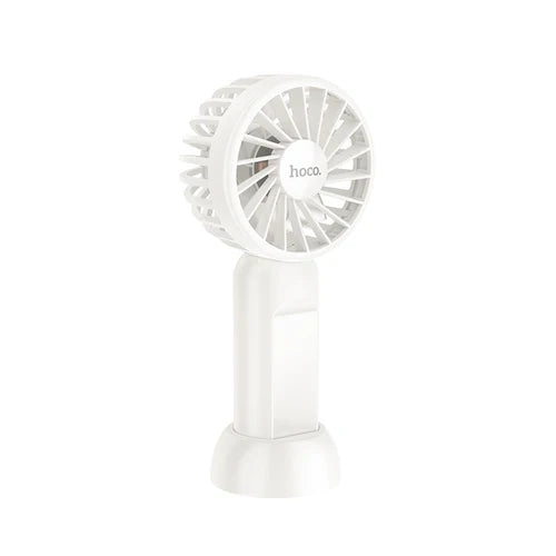 Portable Electric Fan w/ Handheld & Desktop Stand