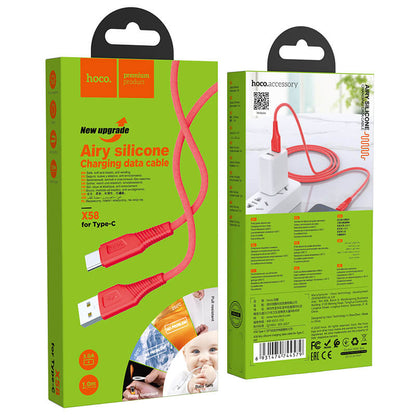 Hoco USB-A to Type-C Charging Data Cable 1M X58