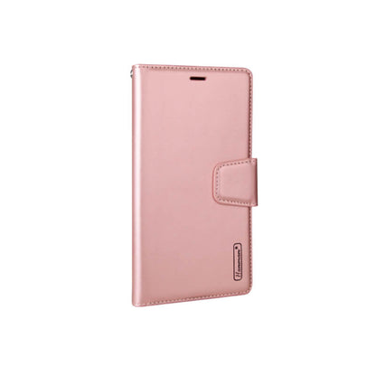 Hanman Mill Series Leather Wallet Flip Case Compatible with iPhone 15