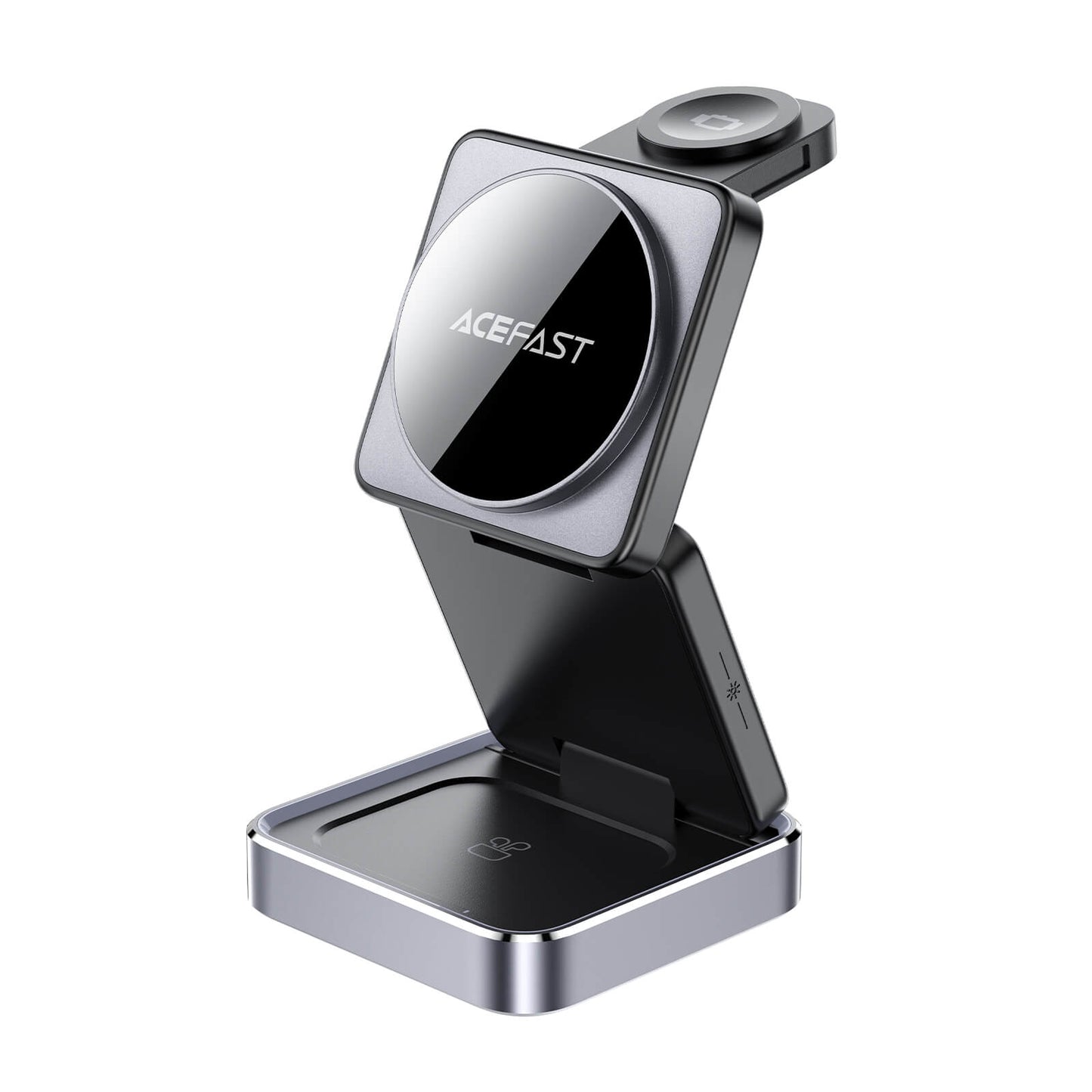 Acefast 3-in-1 15W Foldable Wireless Magnetic Charging Stand with Ambient Light E20