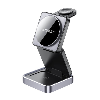 Acefast 3-in-1 15W Foldable Wireless Magnetic Charging Stand with Ambient Light E20