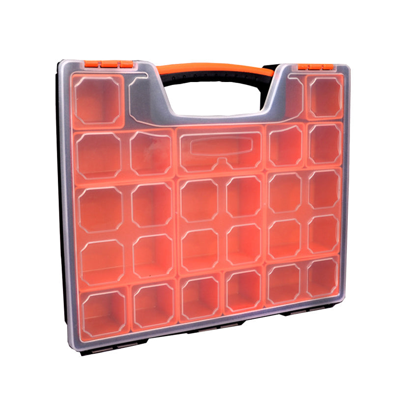 Multi-Purpose Portable Plastic Organizer with 14 different Size Removable Bins