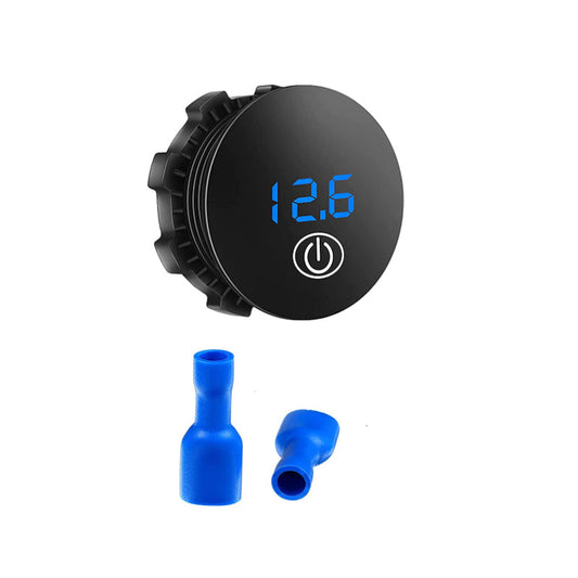 DC 5-48V Car LED Display Voltmeter Waterproof Digital Voltage Gauge Meter