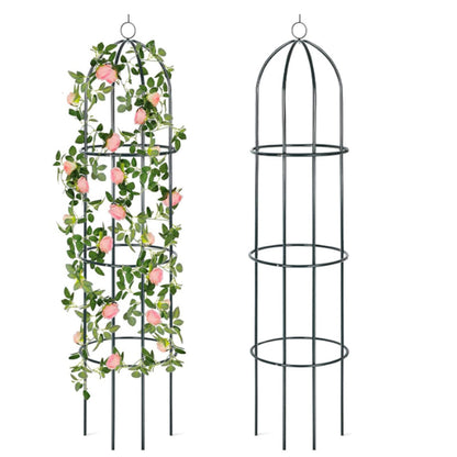 Garden Trellis for Climbing Plants Outdoor Indoor Tall Garden Tower Trellis