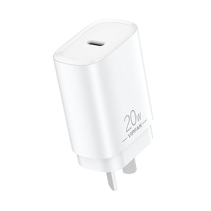 VFAN USB-C Power Delivery 20W Super Fast Charger Plug AU5