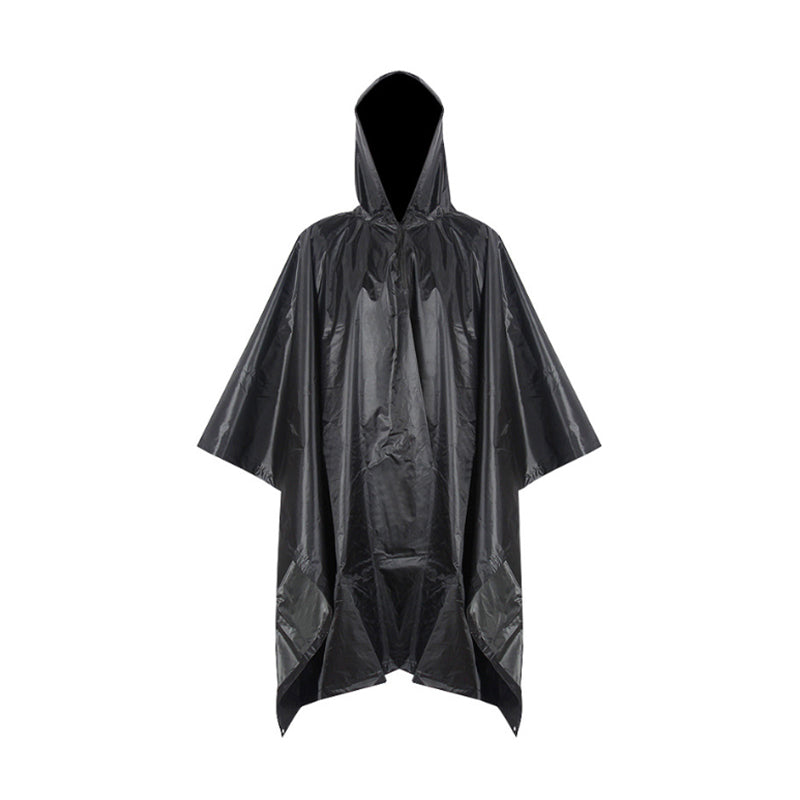 Rain Poncho Waterproof Raincoat with Hoods Rain Poncho C