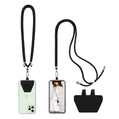 Phone Lanyard 2 Packs - 2× Adjustable Neck Strap Black