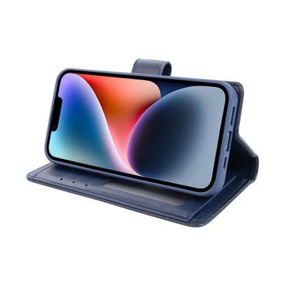 Suitable for Phone Hanman Mila Series Leather Dual Wallet Filp Case