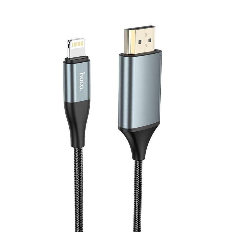Hoco Lightning to HDMI Cable for Phone to TV (2M) UA15