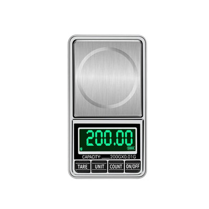 Digital Pocket Scales Capacity 200g/0.01g Jewelry Mini Portable Lab Analytical