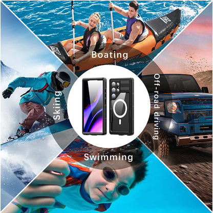 Redpepper IP68 Waterproof 2M Submersion Protection Compatible with Samsung S24 Ultra 2024 Case