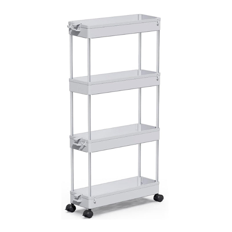 4 Tiers Kitchen Bathroom Rack Slim Space Saver Storage Shelf Shelves Toilet... S
