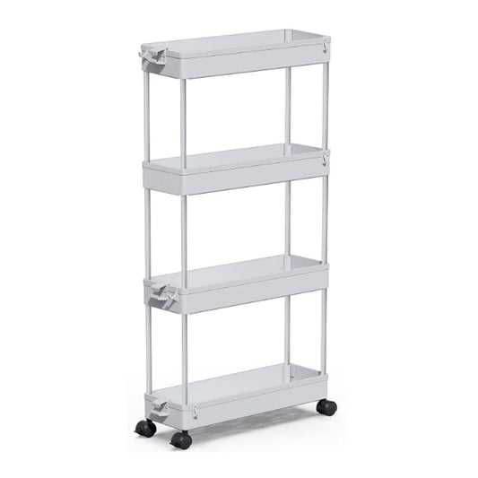 4 Tiers Kitchen Bathroom Rack Slim Space Saver Storage Shelf Shelves Toilet... S