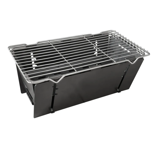 Ecotrek Portable Foldable Barbecue Grill – Lightweight BBQ for Camping & Picnics BST1041