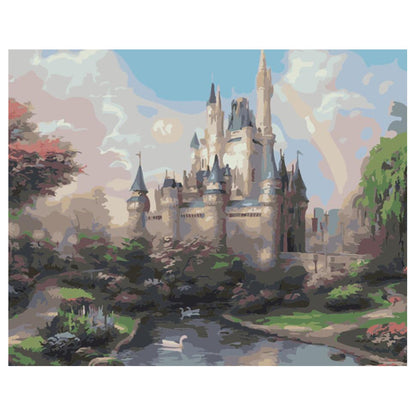Adult Paint by Number Kit on Canvas  40x50 cm (with wooden frame)