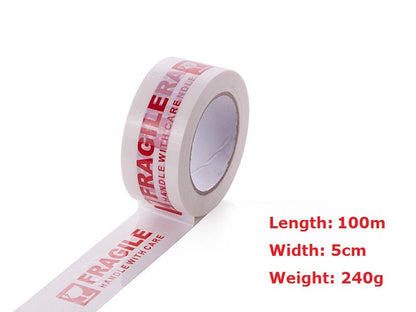 FRAGILE Packaging Tape - (5 Rolls) 48MM