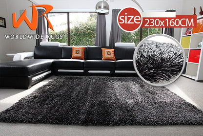Storm Black Rug 2.3x1.6m