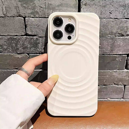 Compatible with iPhone 16 Pro AuraFlow Series Premium Liquid Silicone Magnetic Case