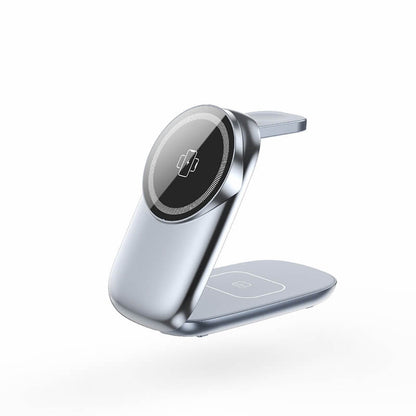 Mobie 3 in 1 Qi2 Foldable Magnetic Wireless Charger Compatible with Apple Watch W72
