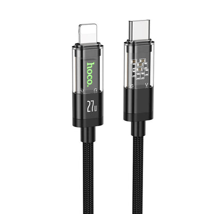 Hoco Transparent Discovery Edition 20W PD Charging Data Cable for iP U116