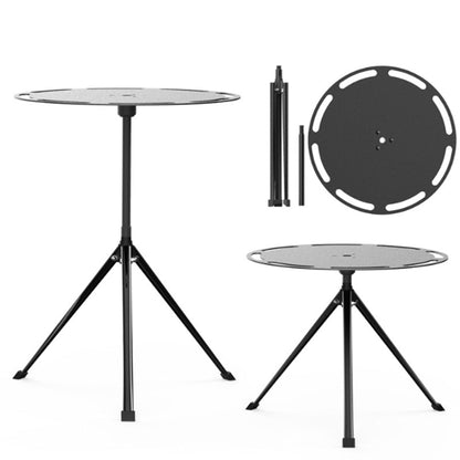 Telescopic Outdoor Three Legged Folding Dining Table Portable Camping Aluminum
