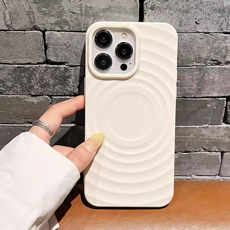 Compatible with iPhone 16 Pro Max AuraFlow Series Premium Liquid Silicone Magnetic Case