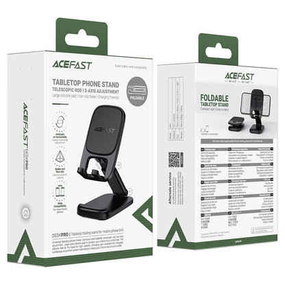 Acefast Foldable Desk Phone Stand with Dual Axis Adjustment E45