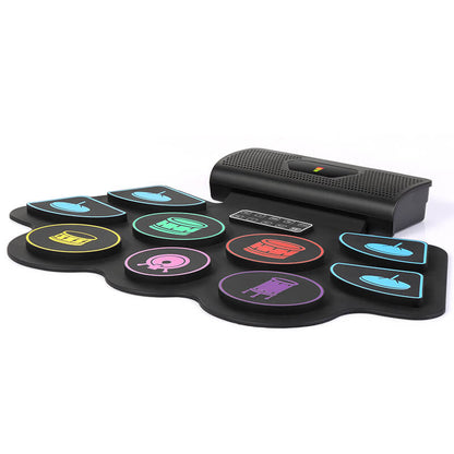 Mobie Electronic Drum Pads with Build-in Dual Stereo Speaker RD93C