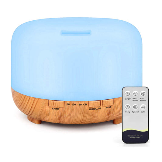 Essential Oil Diffuser 500ml Remote Control Diffusers with 10ml Essential Oil