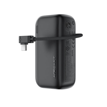 Acefast PD 22.5W Fast Charging 10000mAh Power Bank with Built in USB-C Cable M27