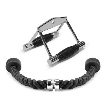 All Tricep Press Down Cable Machine Attachment Set LAT Pulldown Attachment
