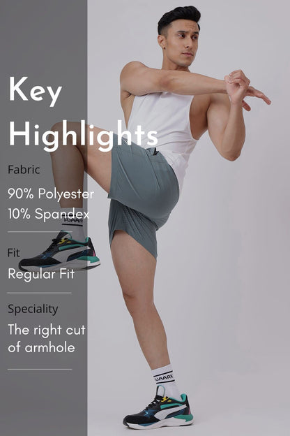 Urban Deep Arm Tank White