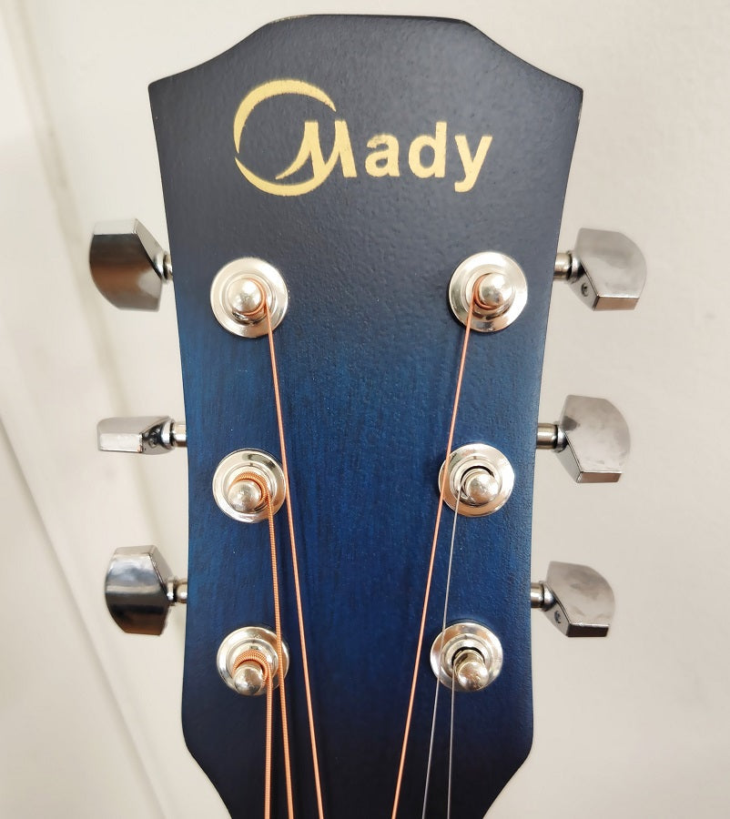 41" Full Size Wooden Acoustic Guitar - Blue