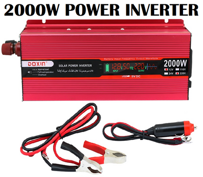 12V Inverter Power Inverter 2000W Car Inverter