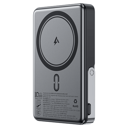 Acefast PD 22.5W Magnetic Power Bank with Built-in Stand 10000mAh M17