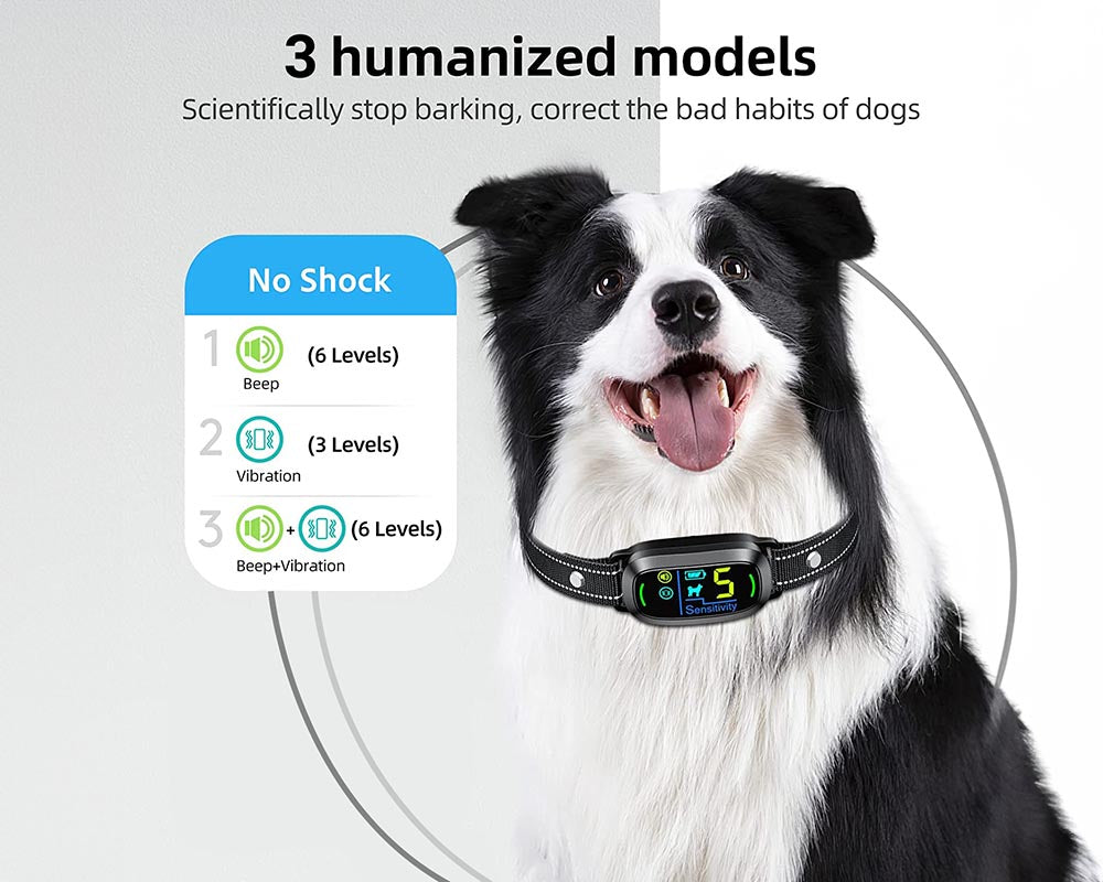 Rechargeable Smart Barking Collar
